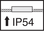 IP54 (Underside)
